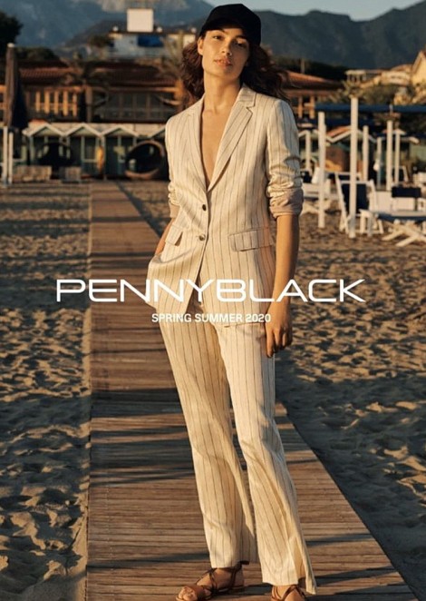 Александра Кичигина в рекламной кампании PENNY Black SS20