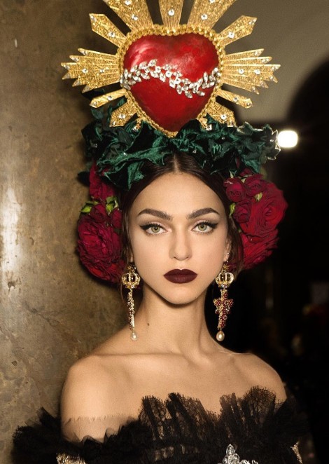 Zhenya K, Stasha Y, Sasha K, Darya K for Dolce & Gabbana Alta Moda / Fall 2017 Couture